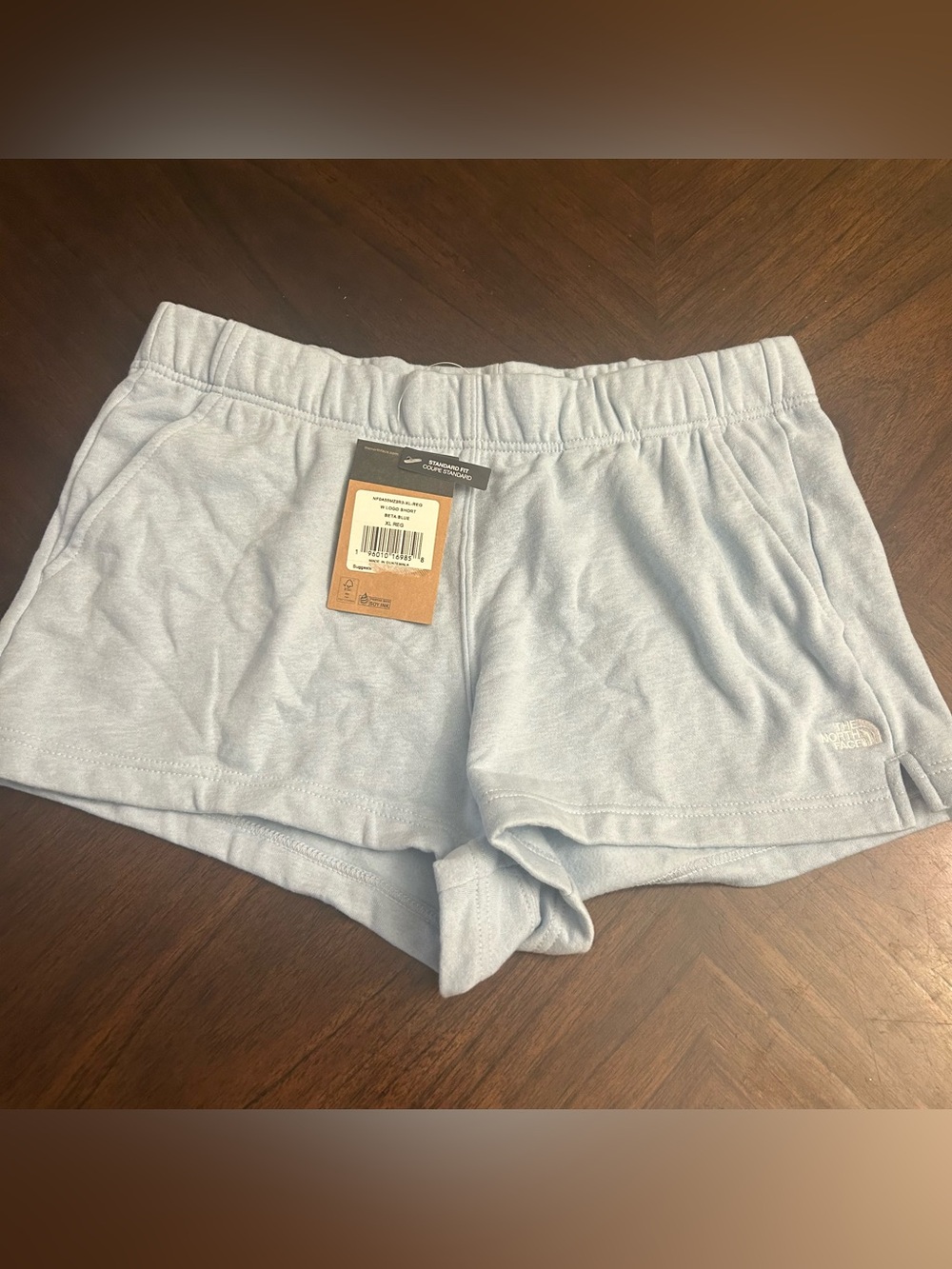 The North Face Logo Shorts Beta Blue XL New